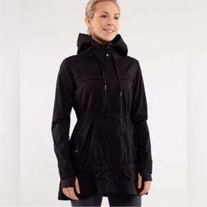 LULULEMON ATHLETICA WOMENS 6 ski apres PRACTICE ANORAK JACKET COAT